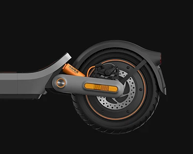 Електричний самокат Xiaomi 6 Max із заднім колесом та дисковим гальмом