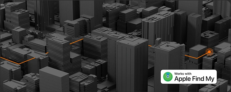 Карта розташування електричного самоката Xiaomi з функцією Apple Find My