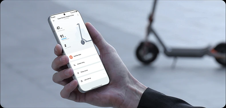 Мобільний додаток Xiaomi для керування електричними самокатами