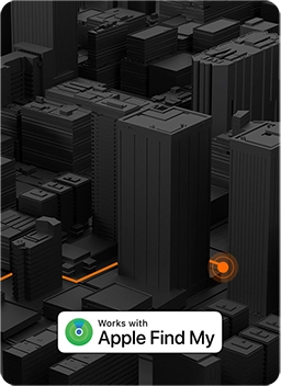 Перегляд карти міста з функцією Apple Find My для самоката Xiaomi