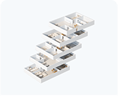 Mapuj piętra jednocześnie