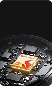 Napędzany przez procesor Snapdragon W5+ Gen 1