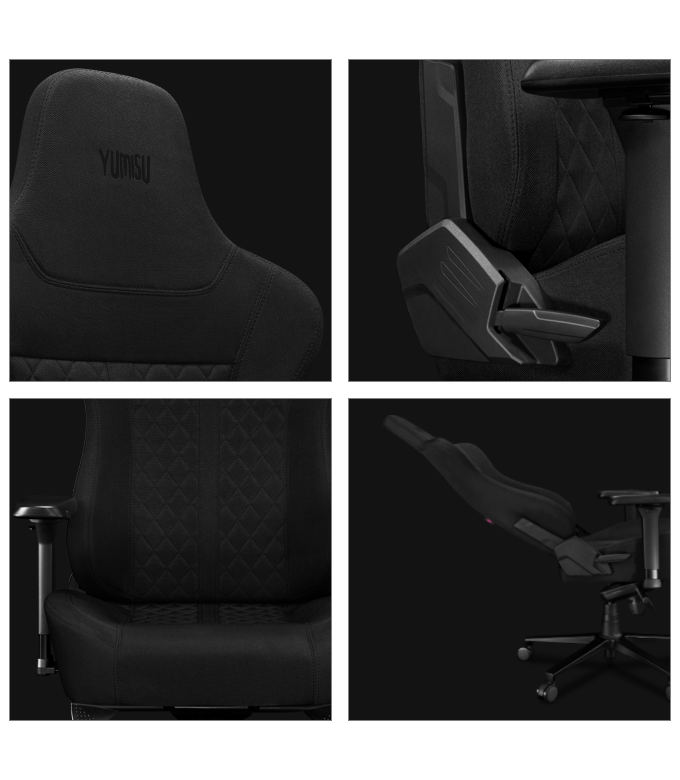 Fotel Yumisu 2052 Materiał Black