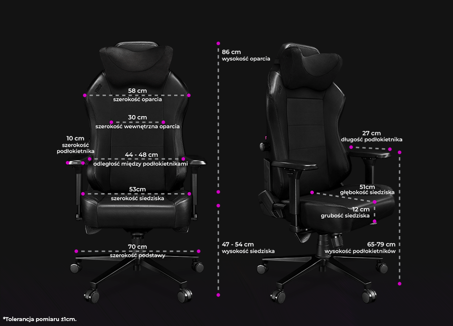 Fotel Yumisu 2054 Black