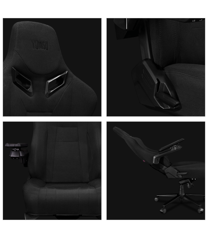 Fotel Yumisu 2049 Materiał Black