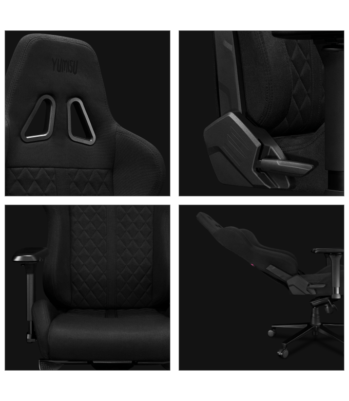 Fotel Yumisu 2050 Materiał Black