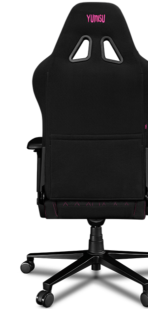 Fotel Yumisu 2050 Materiał Black/Pink