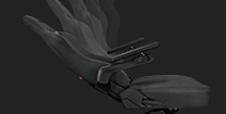 Fotel Yumisu 2049 Materiał Gray/Black