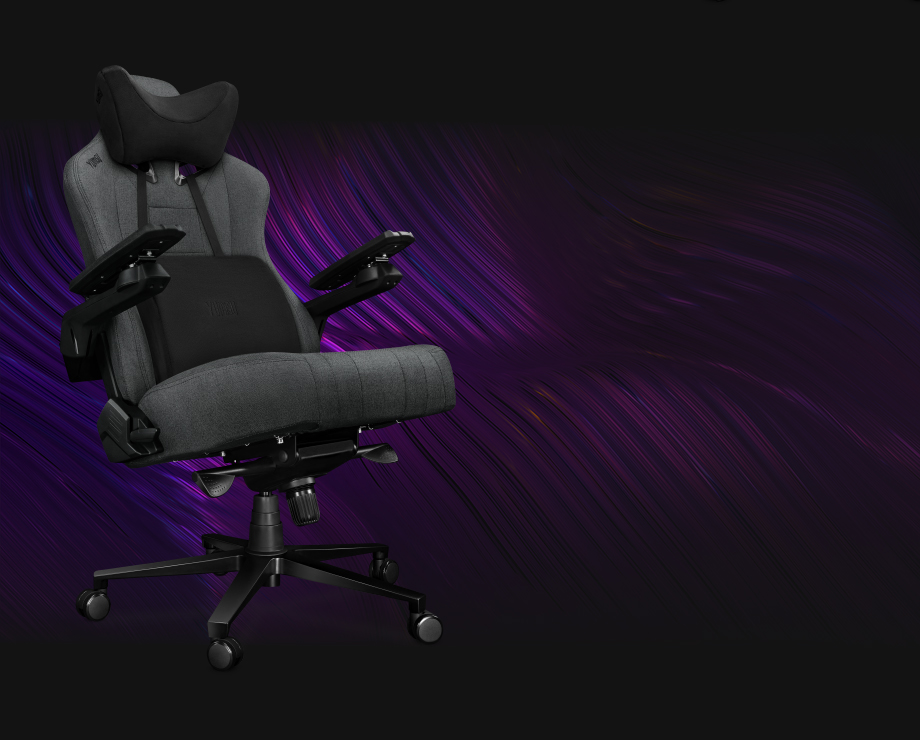 Fotel Yumisu 2049 Materiał Gray/Black