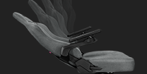 Fotel Yumisu 2049 Materiał Cloud/Black
