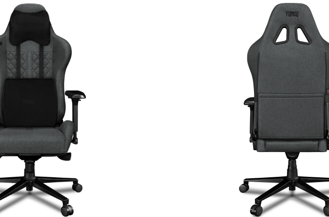 Fotel Yumisu 2050 Materiał Gray/Black