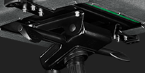 Fotel Yumisu 2052 Magnetic Materiał Cloud/Black