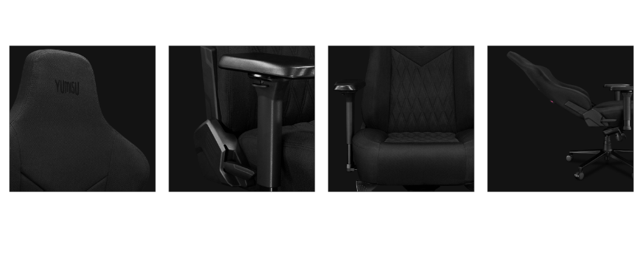 Fotel Yumisu 2053 Magnetic Materiał Black