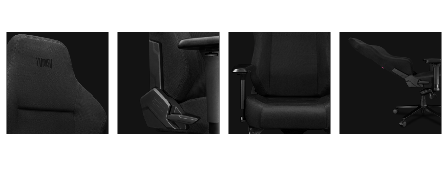 Fotel Yumisu 2054 Magnetic Materiał Black