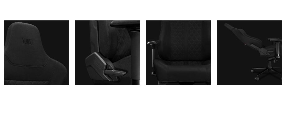 Fotel Yumisu 2052 Magnetic Materiał Black
