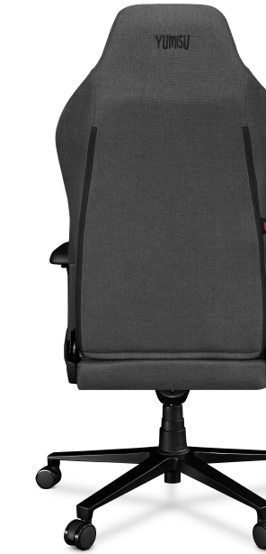 Fotel Yumisu 2054 Magnetic Materiał Gray/Black
