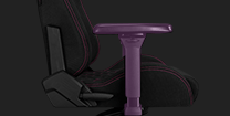 Fotel Yumisu 2050 Magnetic Materiał Black/Pink