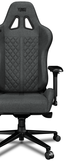 Fotel Yumisu 2050 Magnetic Materiał Gray/Black