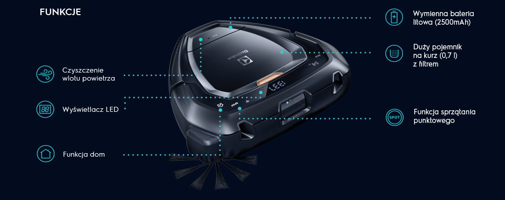 Robot sprzątający Electrolux PURE i9 PI91-5SGM Tworzenie