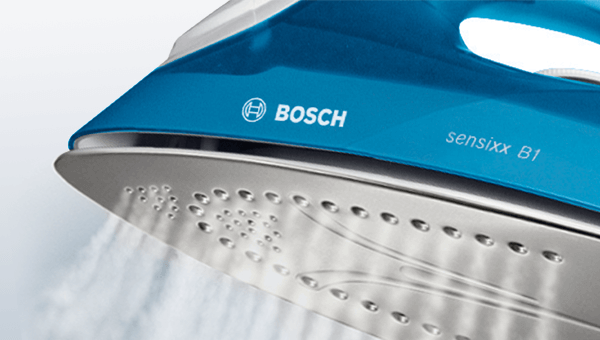 Bezpieczne prasowanie za każdym razem dzięki SensorSecure marki Bosch.