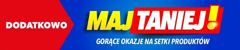 maj taniej