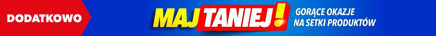 maj taniej