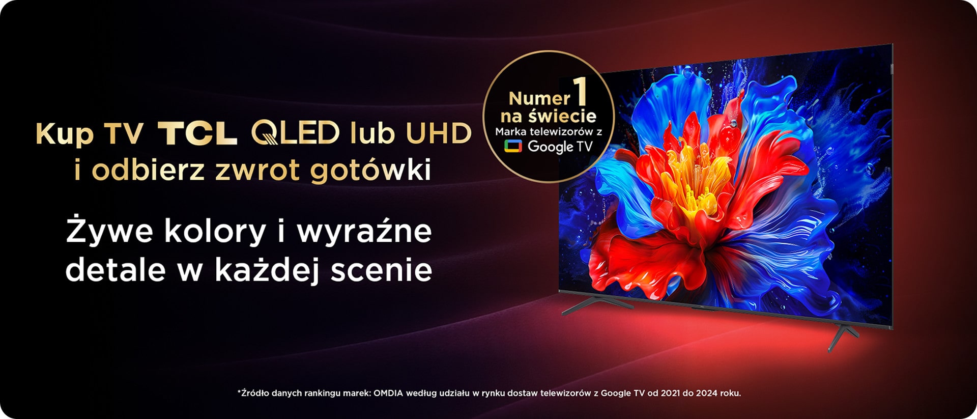 TCL QLED lub UHD