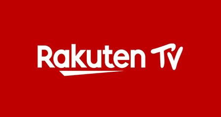 Rakuten TV logo. Kup telewizor Samsung objęty promocją i zyskaj dostęp do platform streamingowych 