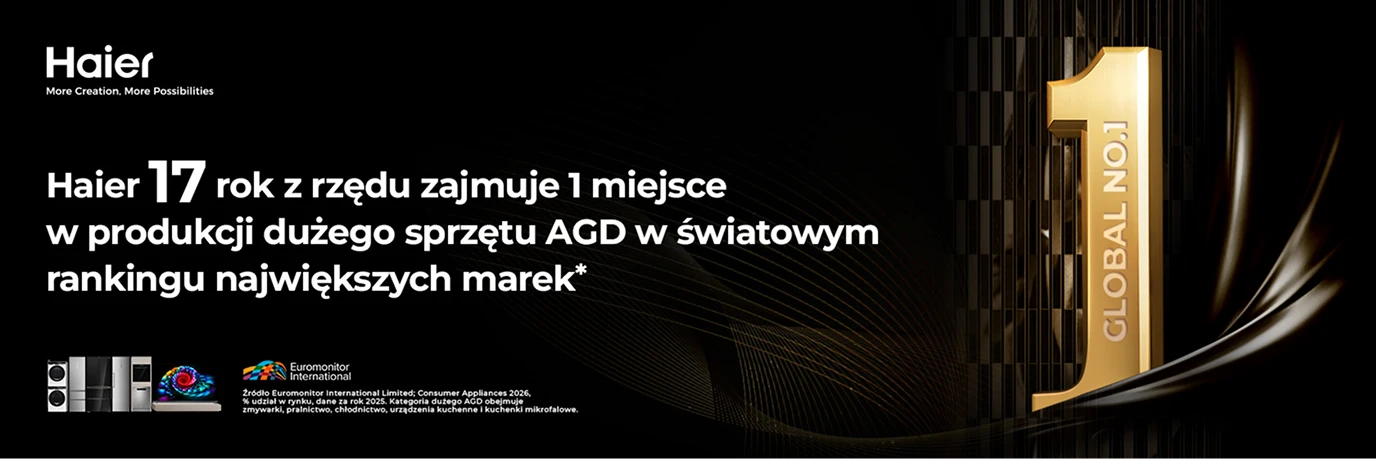 Haier Days — kupujesz Haier, zyskujesz więcej