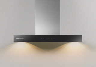Wygoda i design okapów Samsung