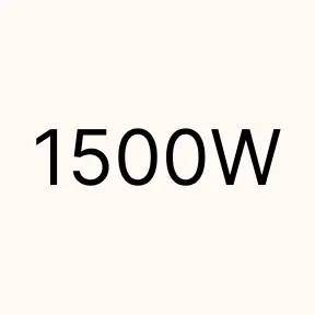 Określenie mocy - 1500 W