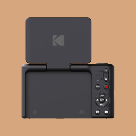 Задня панель камери Kodak PixPro C1 з кнопками керування та поворотним екраном
