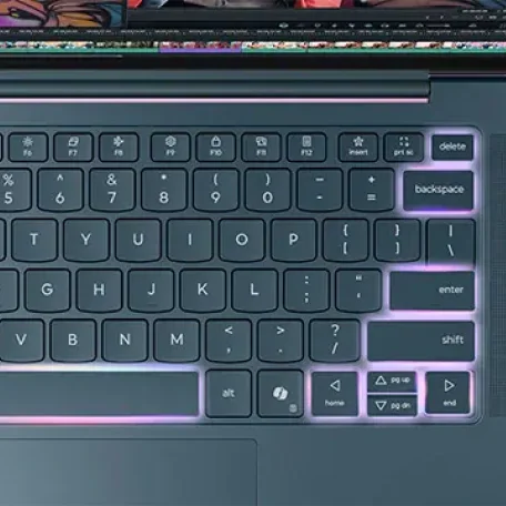 Klawiatura laptopa Lenovo Yoga Slim 7 z podświetleniem klawiszy