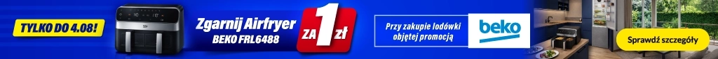 AGD - beko - Lodówka+Airfryer - 0726 - baner główny belka 1024x85 