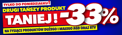 Drugi produkt 33 taniej - 140924 - belka 396x116 v2