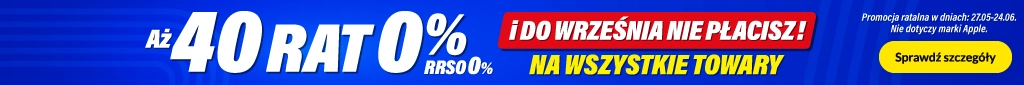 Aż 40 rat 0% i do września nie płacisz! - 0526 - 30 rat belka 1024x85