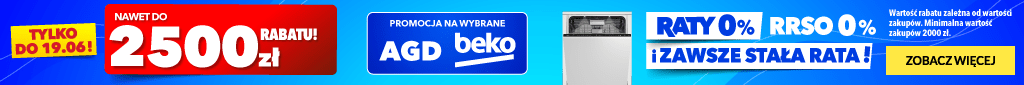 AGD - Beko - Progowa - do 2500 zł - 0624 - belka