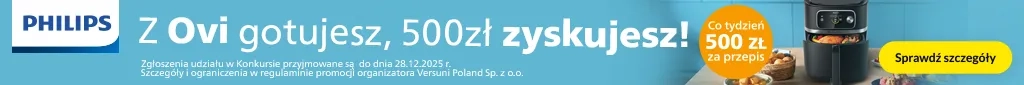AD - Philips Ovi - gotujesz zyskujesz - 0525 - baner główny belka 1024x85