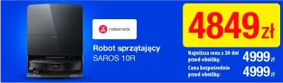 Maj taniej - 0525 - belka mobi 396x116 1344307 ROBOT SPRZĄTAJĄCY ROBOROCK SAROS 10R
