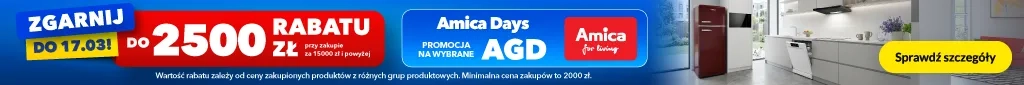 AGD - Amica - progówka nawet 2500 zł rabatu - 0326 - baner główny belka 1024x85 zmywarki , piekarniki, kuchenka mikrofalowa, lodówka do zabudowy, płyty do zabudowy