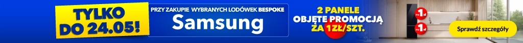 AGD - Samsung - panel górny i dolny za 1 zł każdy do lodówki - 0426 - belka główny desktop 1024x85 - lodówki