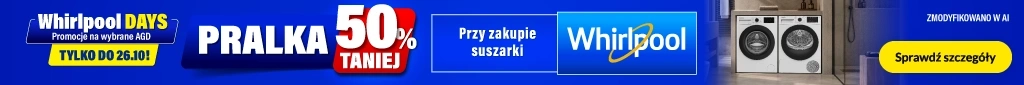 Whirlpool Days - pralka + suszarka = pralka 50% - 1026 DP-430 - belka 1024x85 pralko-suszarki i suszarki