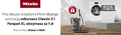 AGD - Miele - odkurzacz za 1 zł - 0325  - baner główny mobi belka 396x116