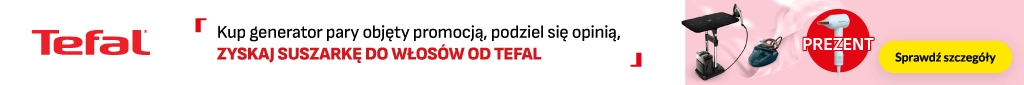 AD - Tefal - suszarka za opinię - 0526 - belka 1024x85 generator pary, suszarki do włosów