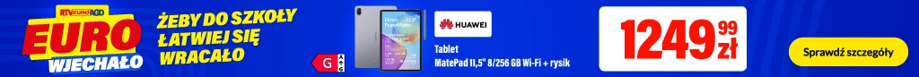 Nowy rok szkolny- 2026 - flight 6 - belka 1024x85 - 1407027 Tablet Huawei MatePad 11,5" 