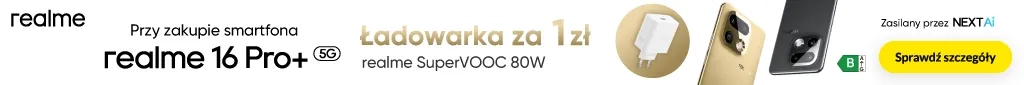 TELE221 - realme 16 Pro+ 5G + ładowarka SUPERVOOC 80W - 0526 - belka 1024x85