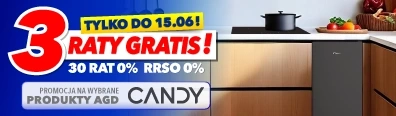 AGD - Candy - 3 raty gratis - 0625 - belka mobi 396x116