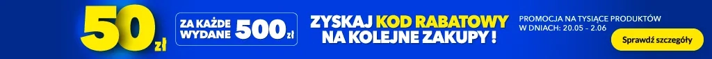 50 zł za każde wydane 500 zł maj 2025 - belka 1024x85