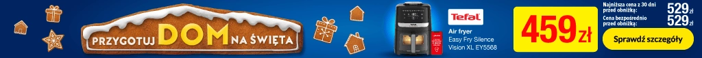 Przygotuj Dom na Święta - 1225 - Platforma Dom- belka 1024x85 1339504	Tefal Easy Fry Silence Vision XL EY5568 