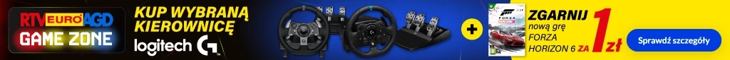 GIK307 - Logitech Forza Horizon 6 za 1 zł - 0526 - belka 1024x85